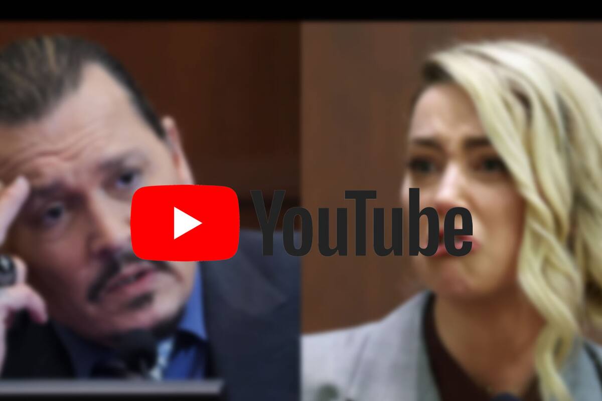 ¡Impresionante! El juicio entre Johnny Depp y Amber Heard fue un éxito en YouTube