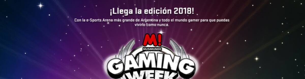 Del 4 al 5 de agosto, Buenos Aires, Argentina, presenciará la segunda edición de la Musimundo Gaming Week.