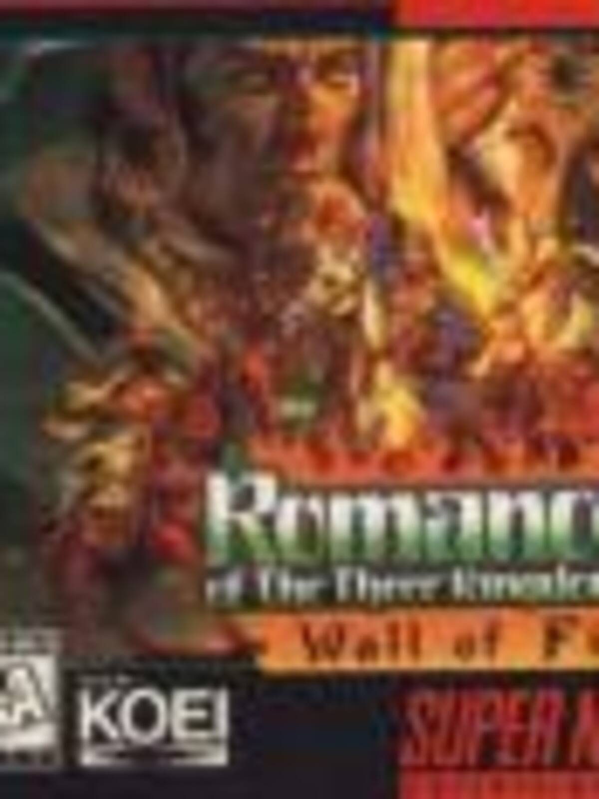 Romance of the Three Kingdoms IV: Wall of Fire