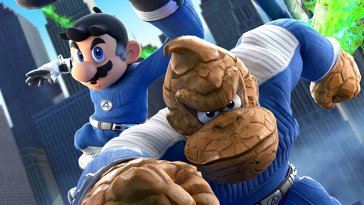 4 Fantasticos Super Smash