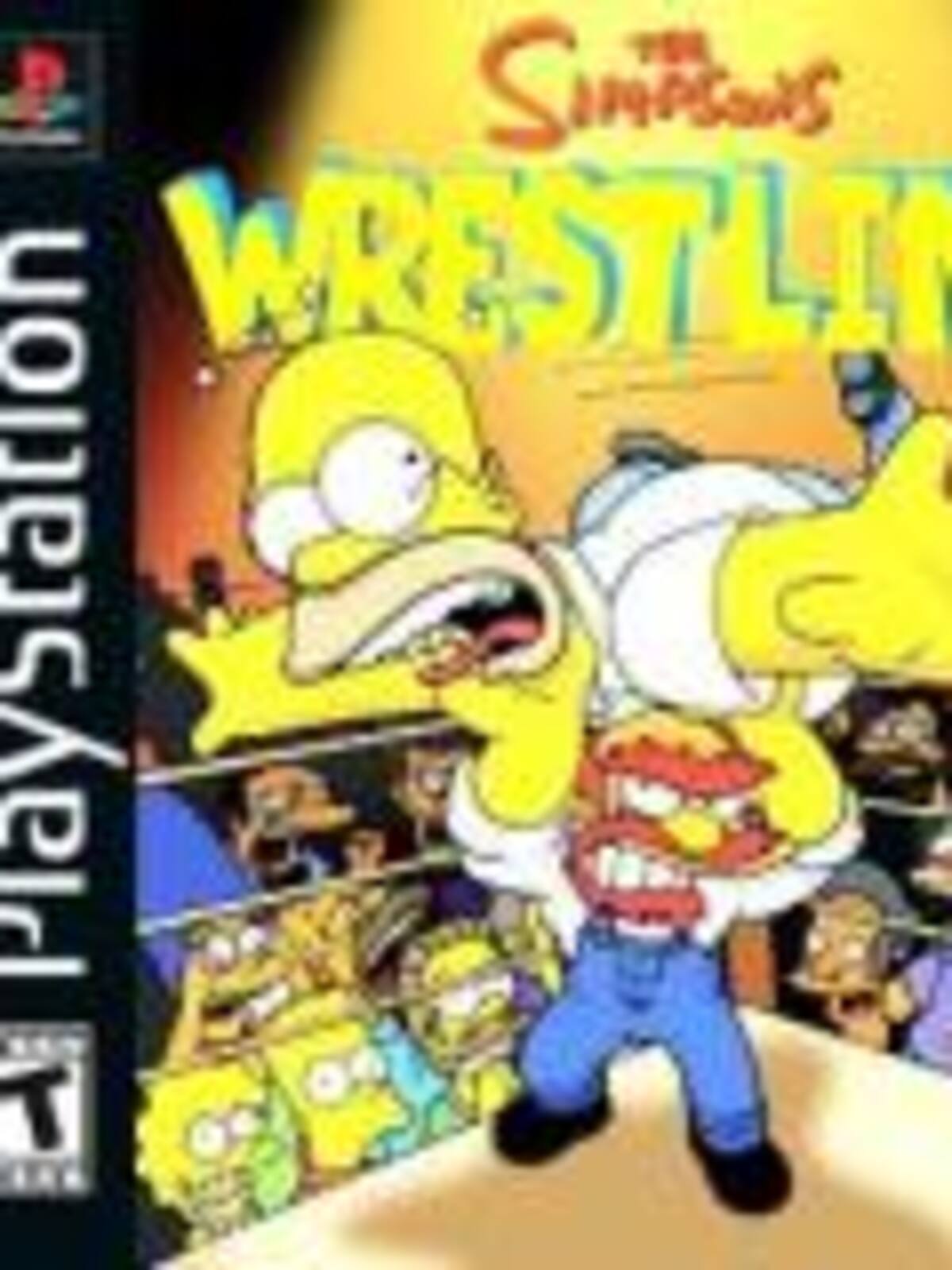 The Simpsons Wrestling