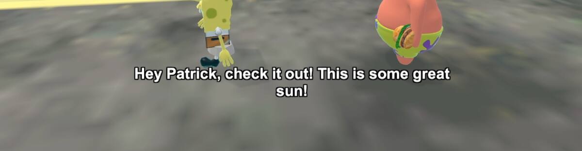 It also provides many hilarous interaction between Bob and Patrick