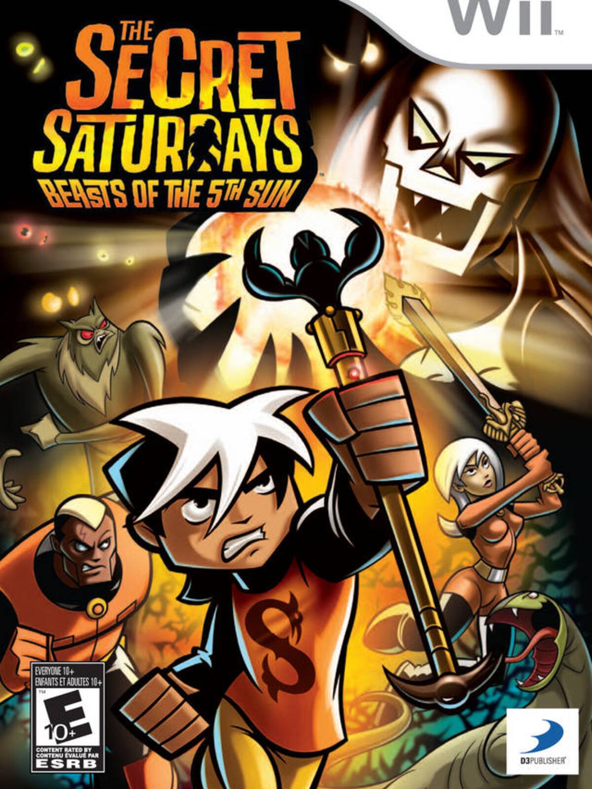 The Secret Saturdays: Beasts of the 5th Sun