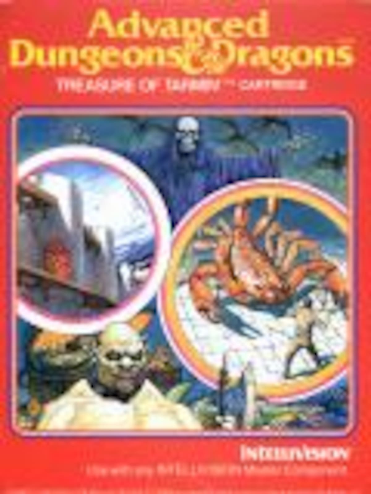 Advanced Dungeons & Dragons: Treasure of Tarmin Cartridge