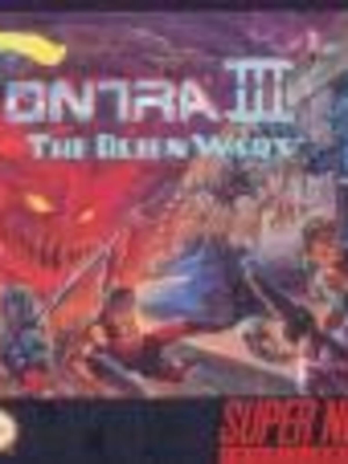 Contra III: The Alien Wars