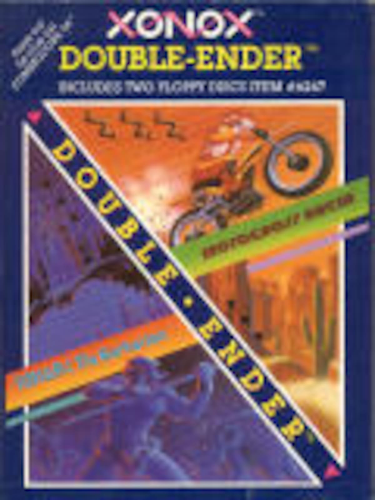 Xonox Double-Ender: Tomarc the Barbarian and Motocross Racer