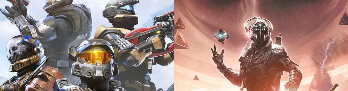 The game from 343 Industries is ahead of Bungie's on the list of most played games