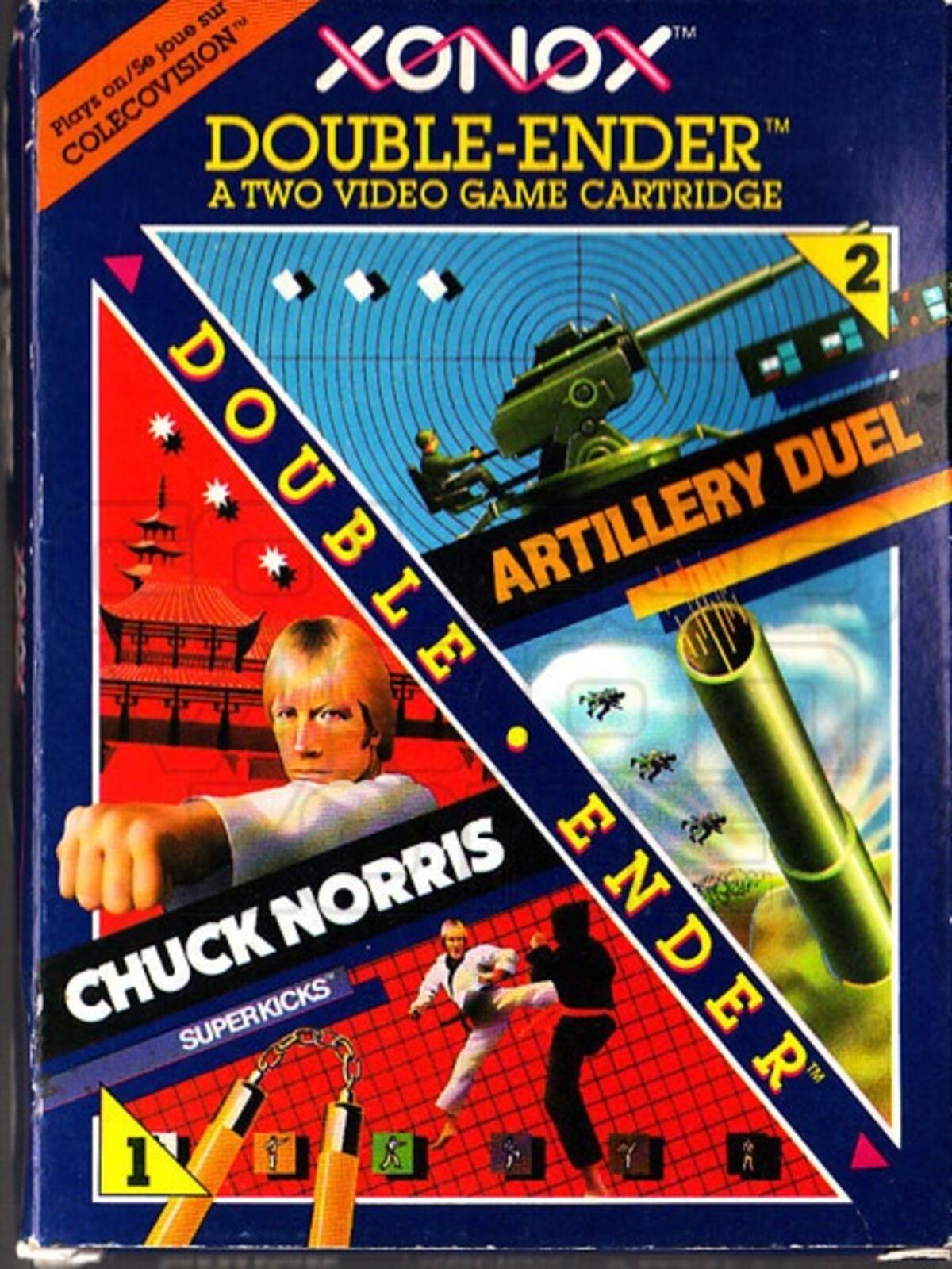 Xonox Double-Ender: Artillery Duel and Chuck Norris Superkicks