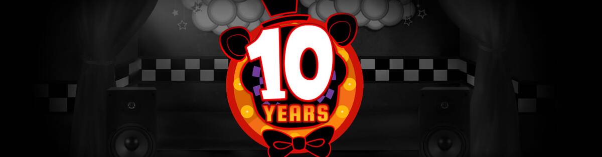 La saga de Scott Cawthon celebrará sus 10 años con sorpresas que emocionarán a los fans