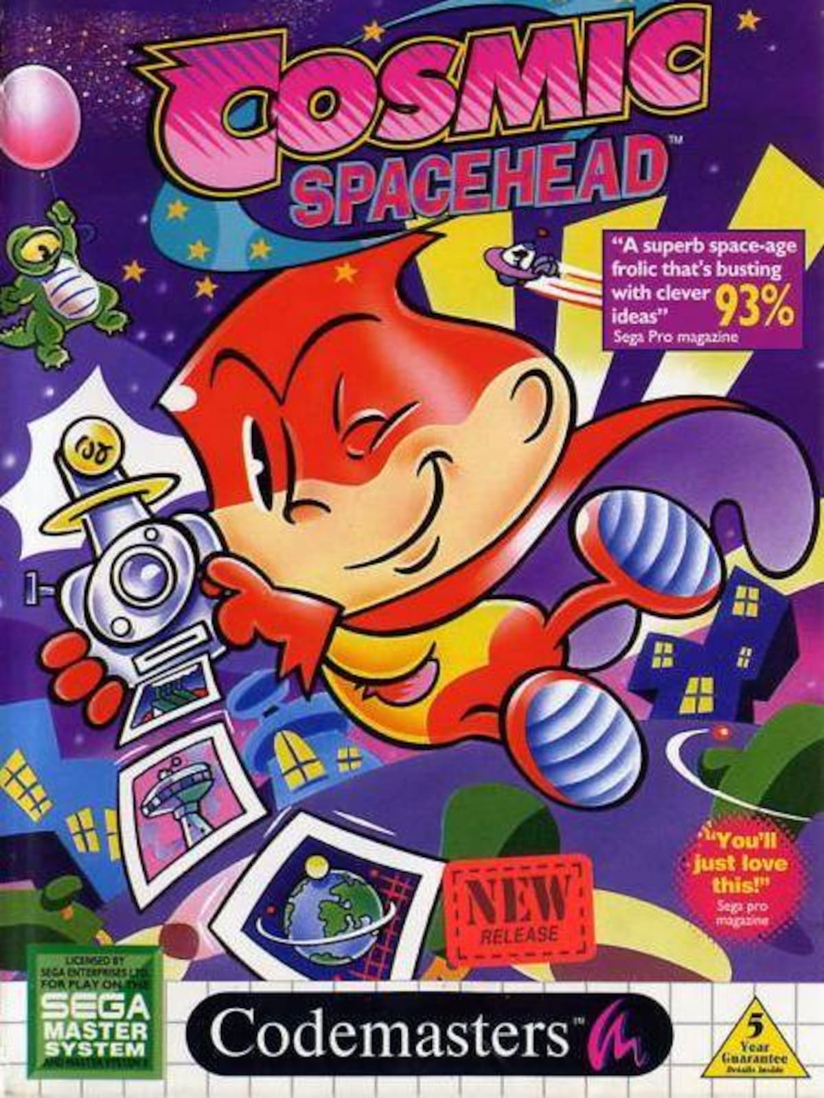 Cosmic Spacehead