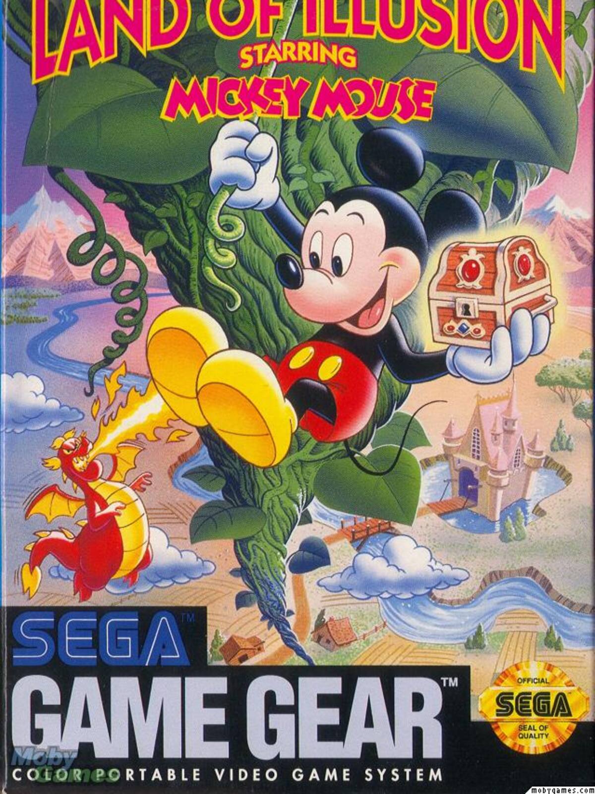 Land of Illusion starring Mickey Mouse