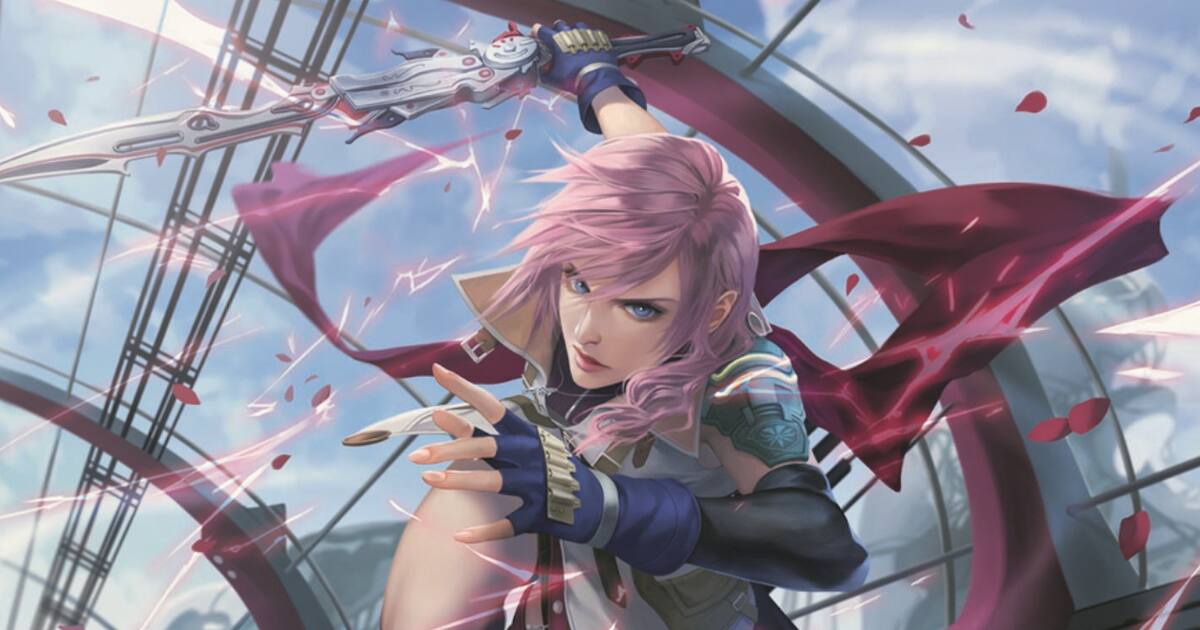 Así de hermosas serán las cartas de Final Fantasy en Magic: The ...