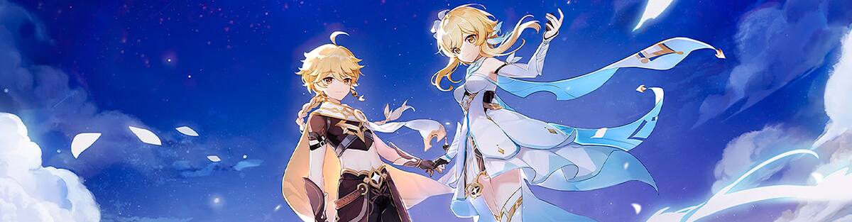 A boy and a girl stood amidst the tumult, under an unfamiliar sky