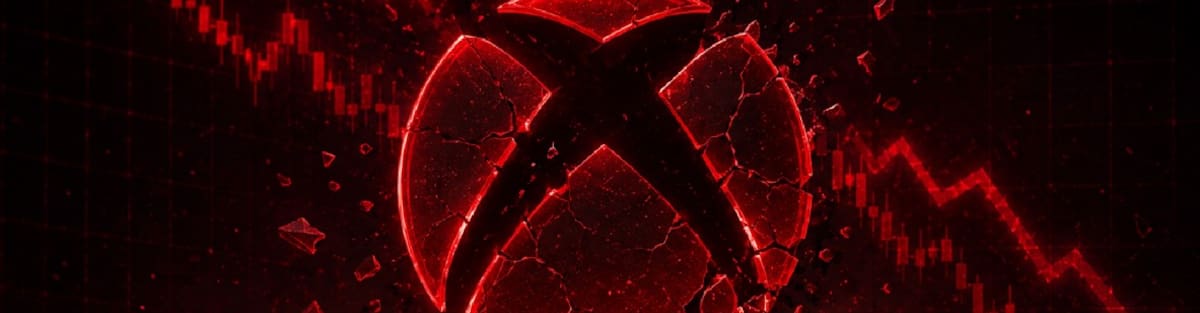 Xbox logo rojo crisis