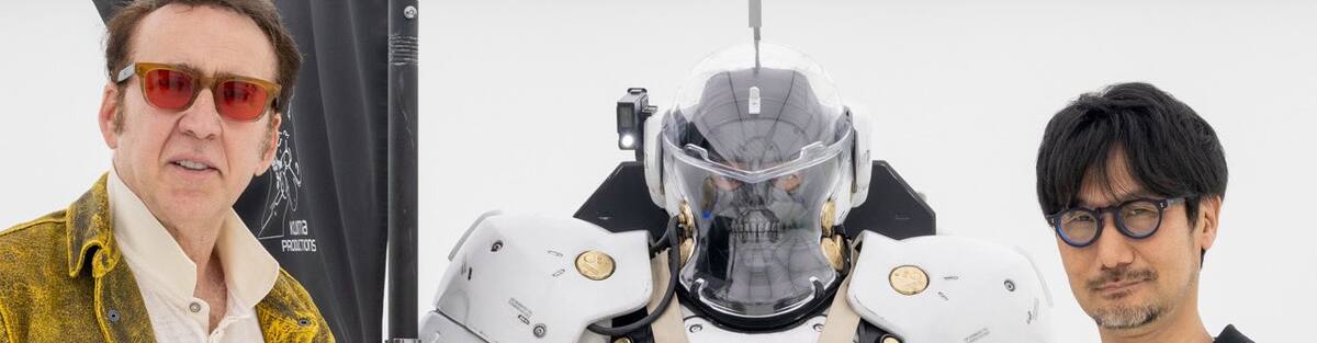 The legendary actor visited Kojima Productions