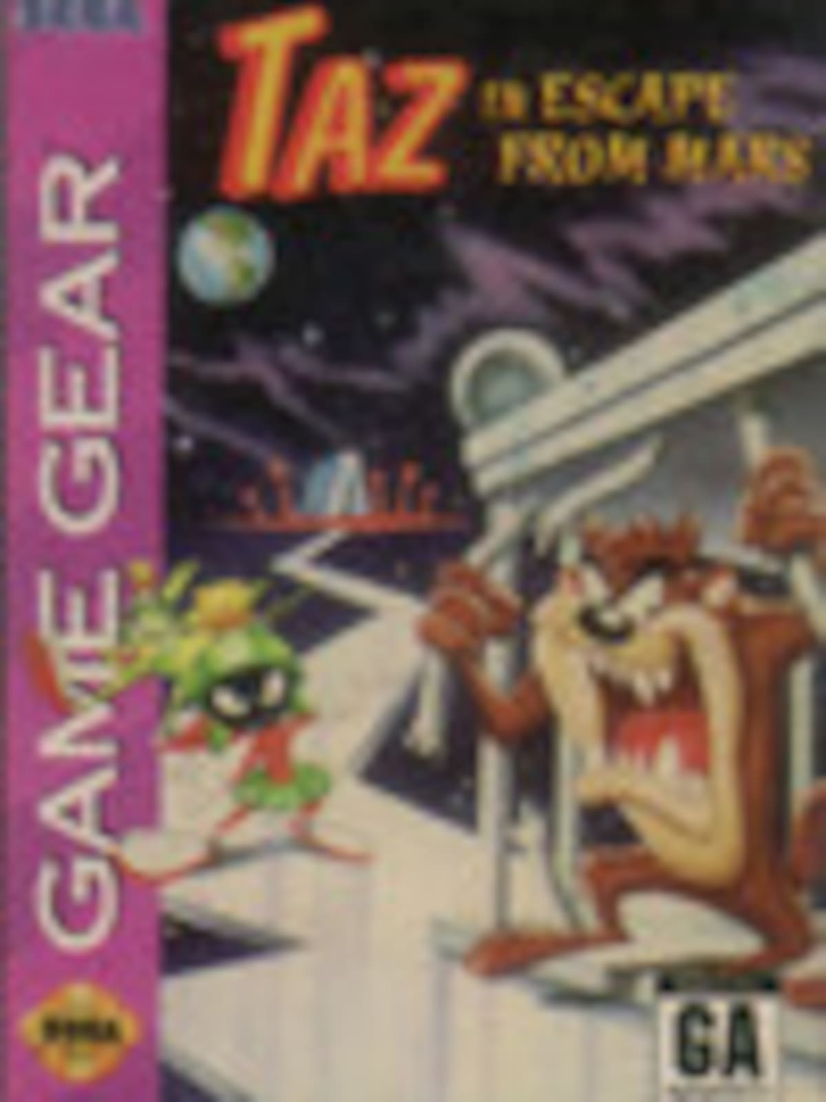 Taz in Escape from Mars