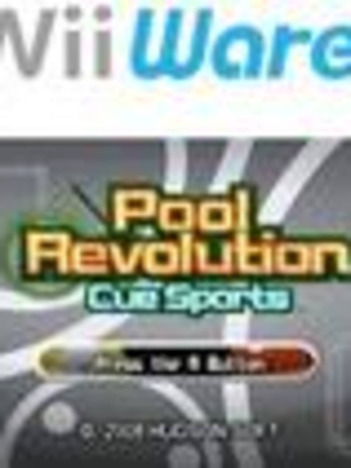 Pool Revolution: Cue Sports