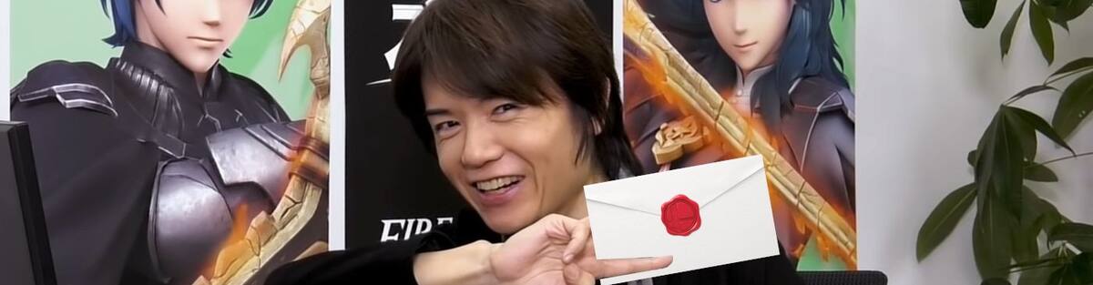The creator of Smash Bros and Kirby uploded his first video yesterday