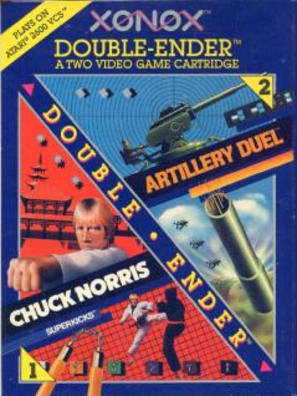 Xonox Double-Ender: Artillery Duel and Chuck Norris Superkicks