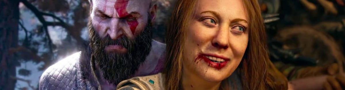 Kratos y Faye God of War