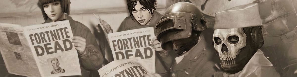 Fortnite y Battle Royale fin