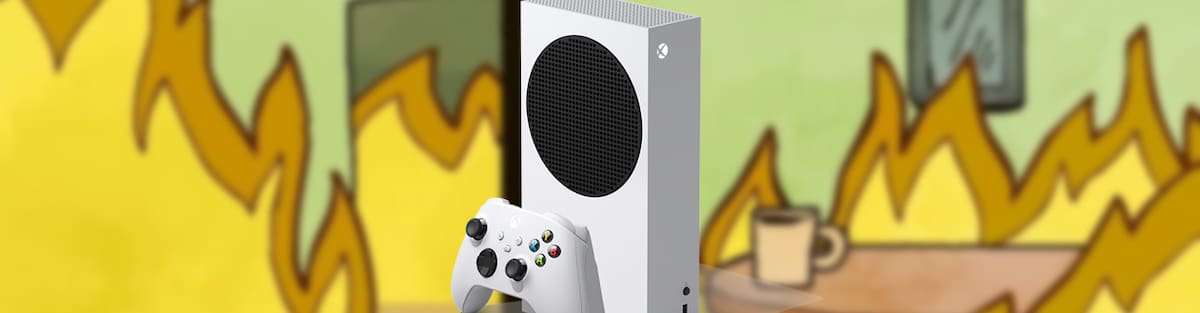 Video shows the condition of the console after fire damage