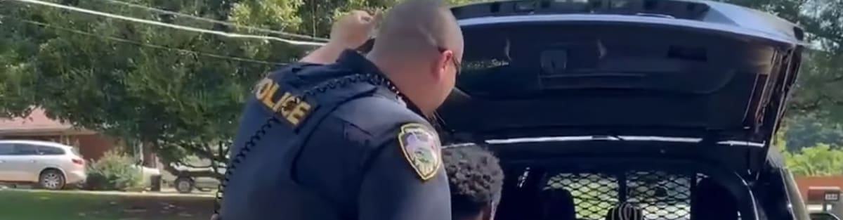 Neighbors called an officer for suspicious activity, but the story took an unexpected turn.