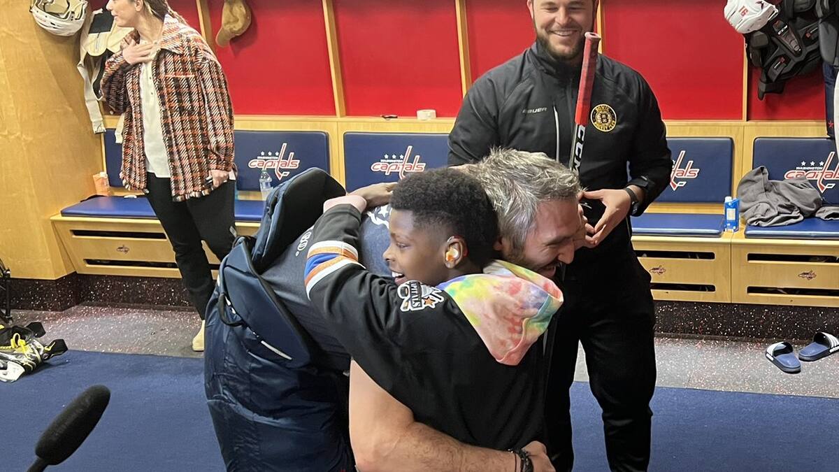 A Keivonn Woodard le gustaría desempeñarse como jugador profesional de hockey