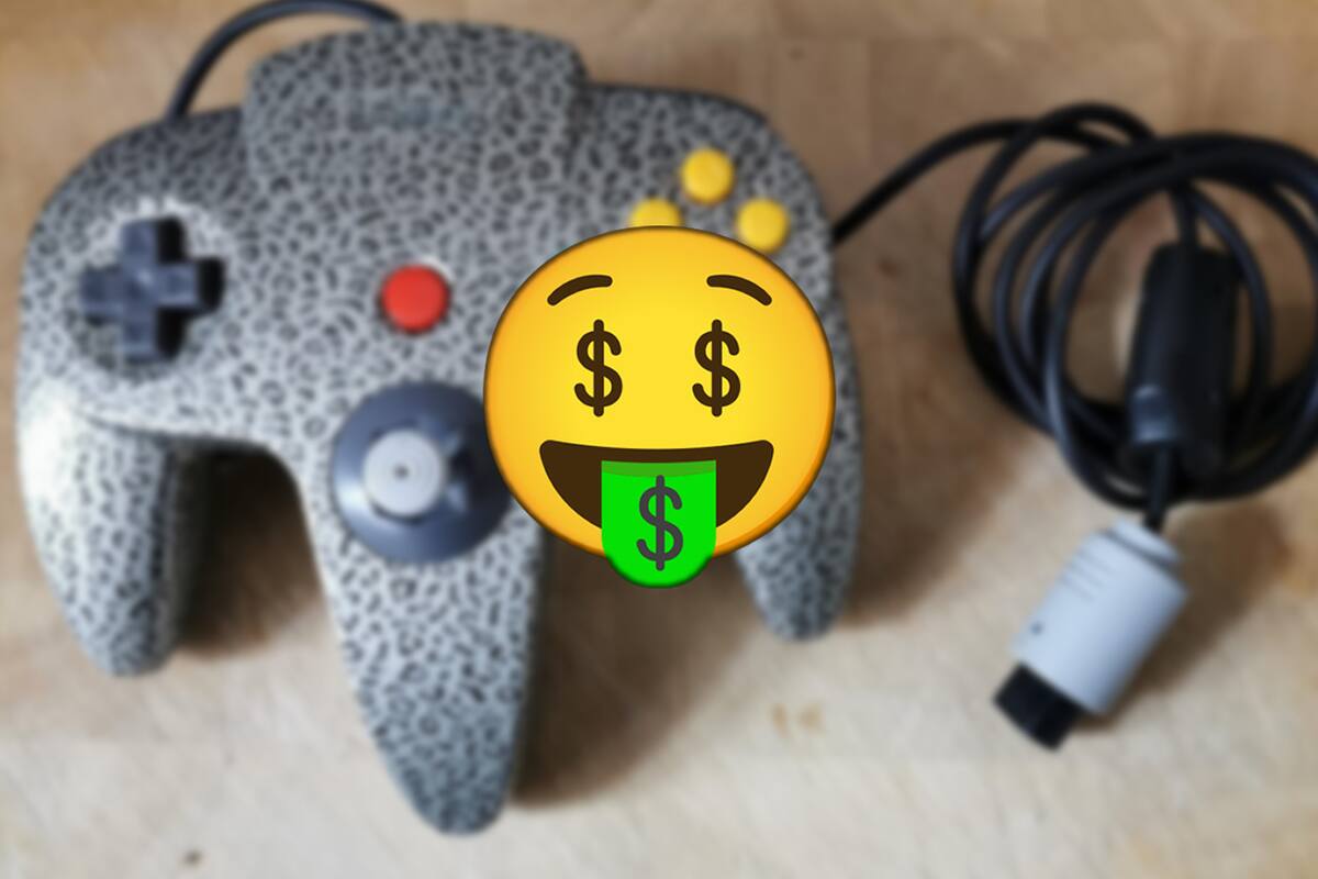 This rare N64 controller was in storage for 25 years and is now worth more than $1200 USD