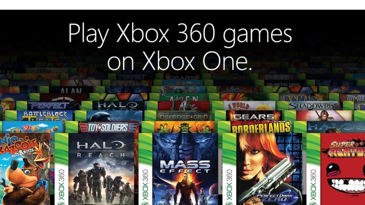 A partir de mañana podrás jugar títulos de Xbox 360 en Xbox One