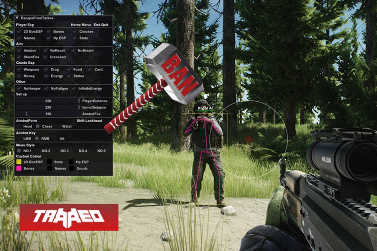 Escape from Tarkov ha baneado a más de 6000 CHEATERS en la ultima semana y en castigo han publicado sus nombres en Internet