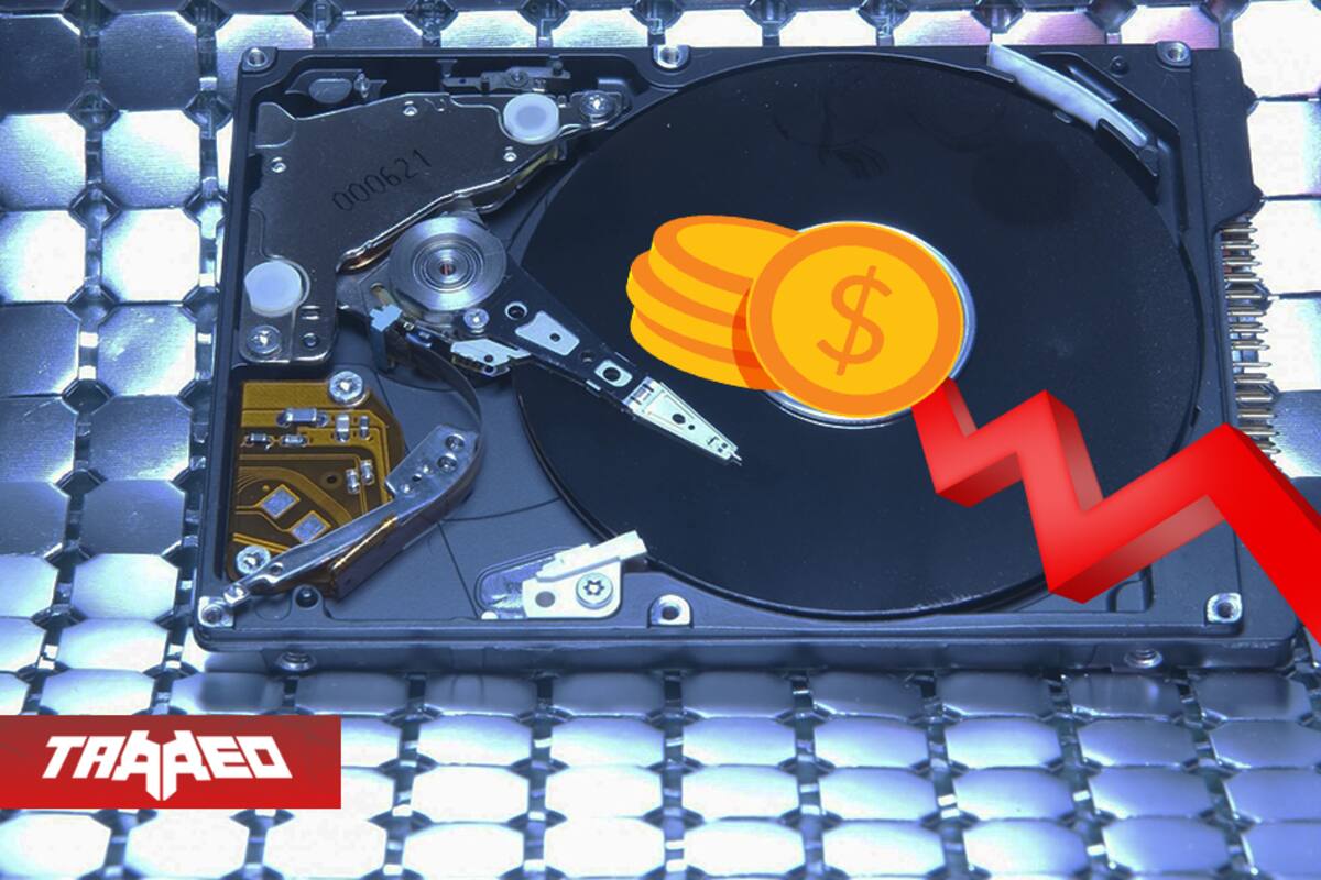 Un HDD (Disco Duro) de 100 gigas costará $1 dólar en dos años más, según análisis