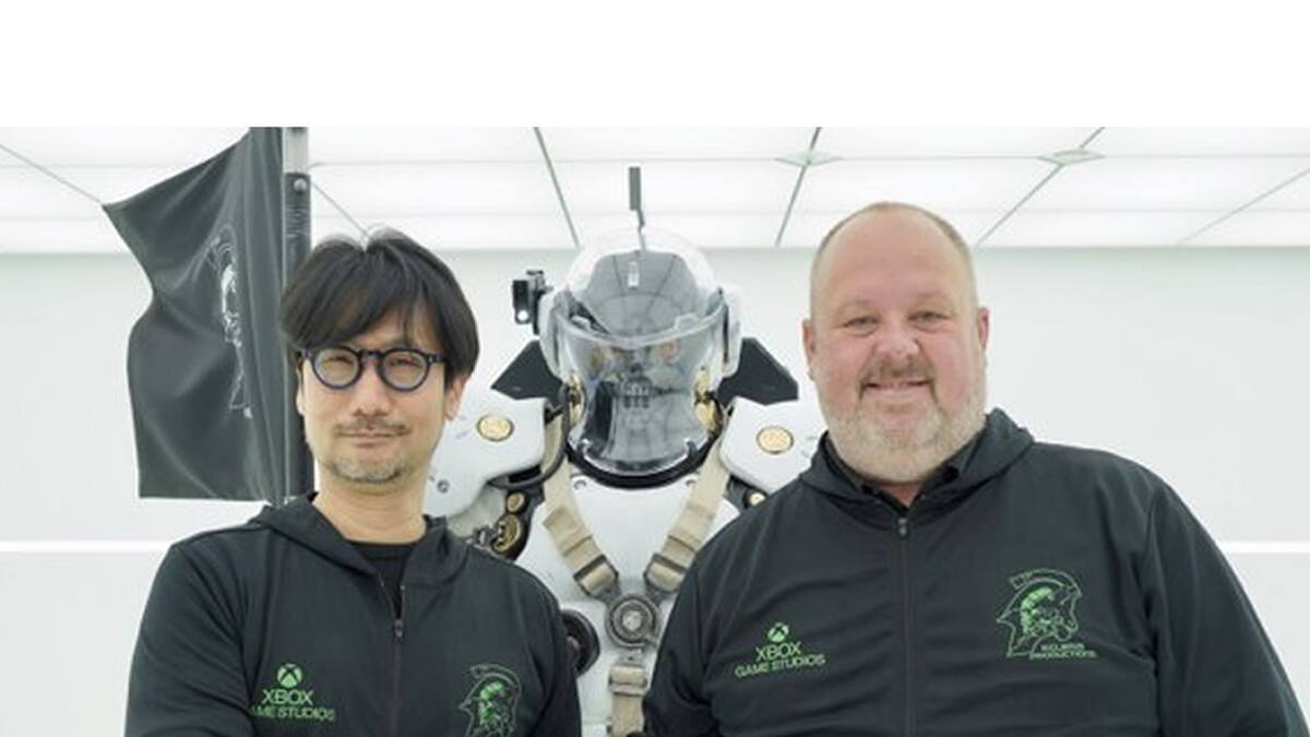 Aaron Greenberg y miembros de Xbox Game Studios visitaron Kojima Productions