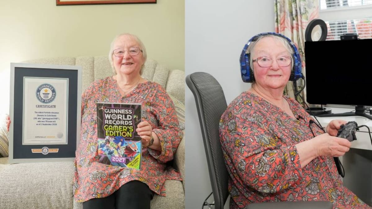 Abuela gamer Fortnite Battle Royale.