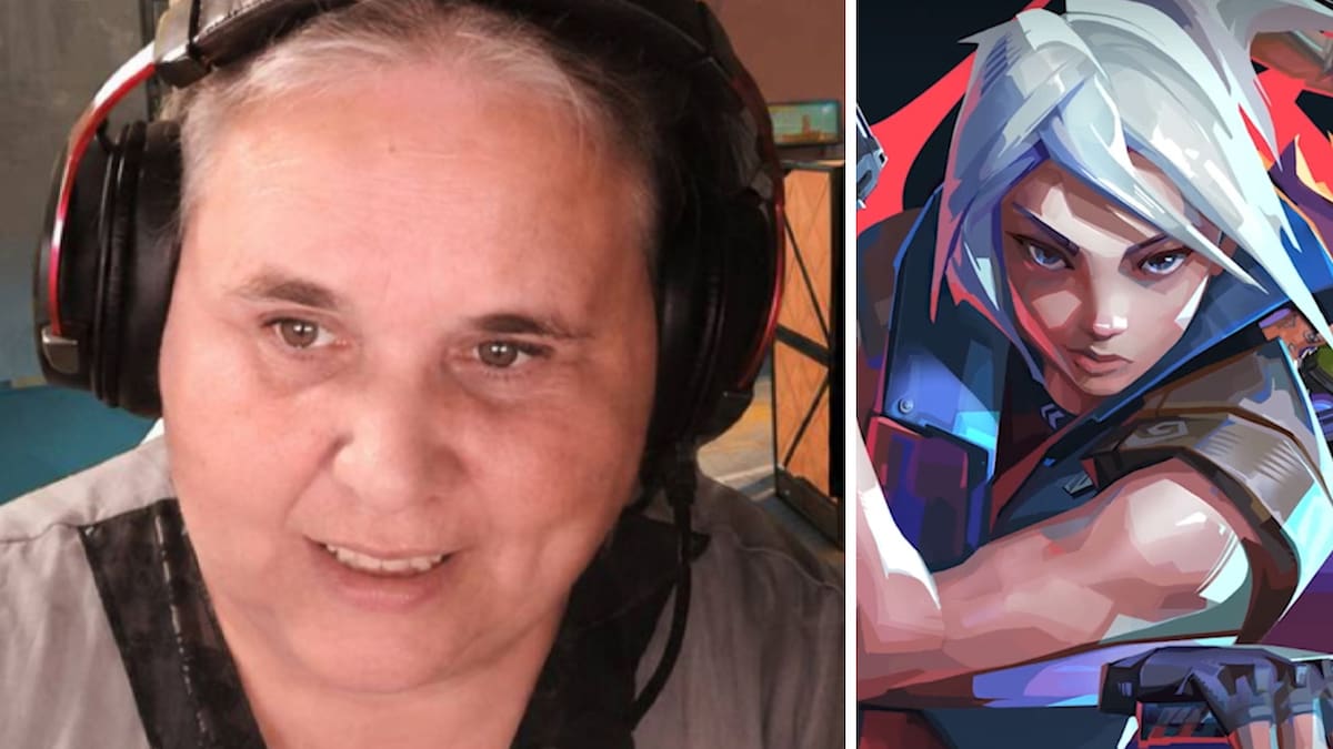Abuela gamer juega Valorant