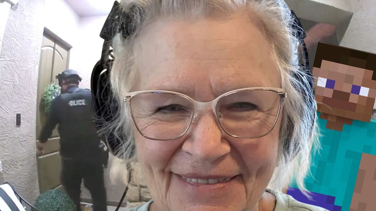 Abuela gamer swatting stream