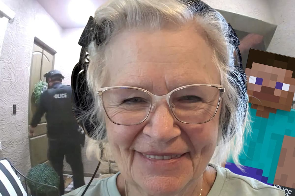 Abuelita gamer de 81 años que juega Minecraft es víctima de una broma muy peligrosa en pleno stream, y su caso generó indignación