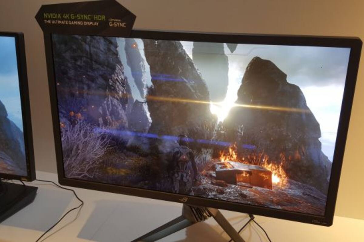 NVIDIA anuncia monitores G-Sync con HDR incorporado para este año