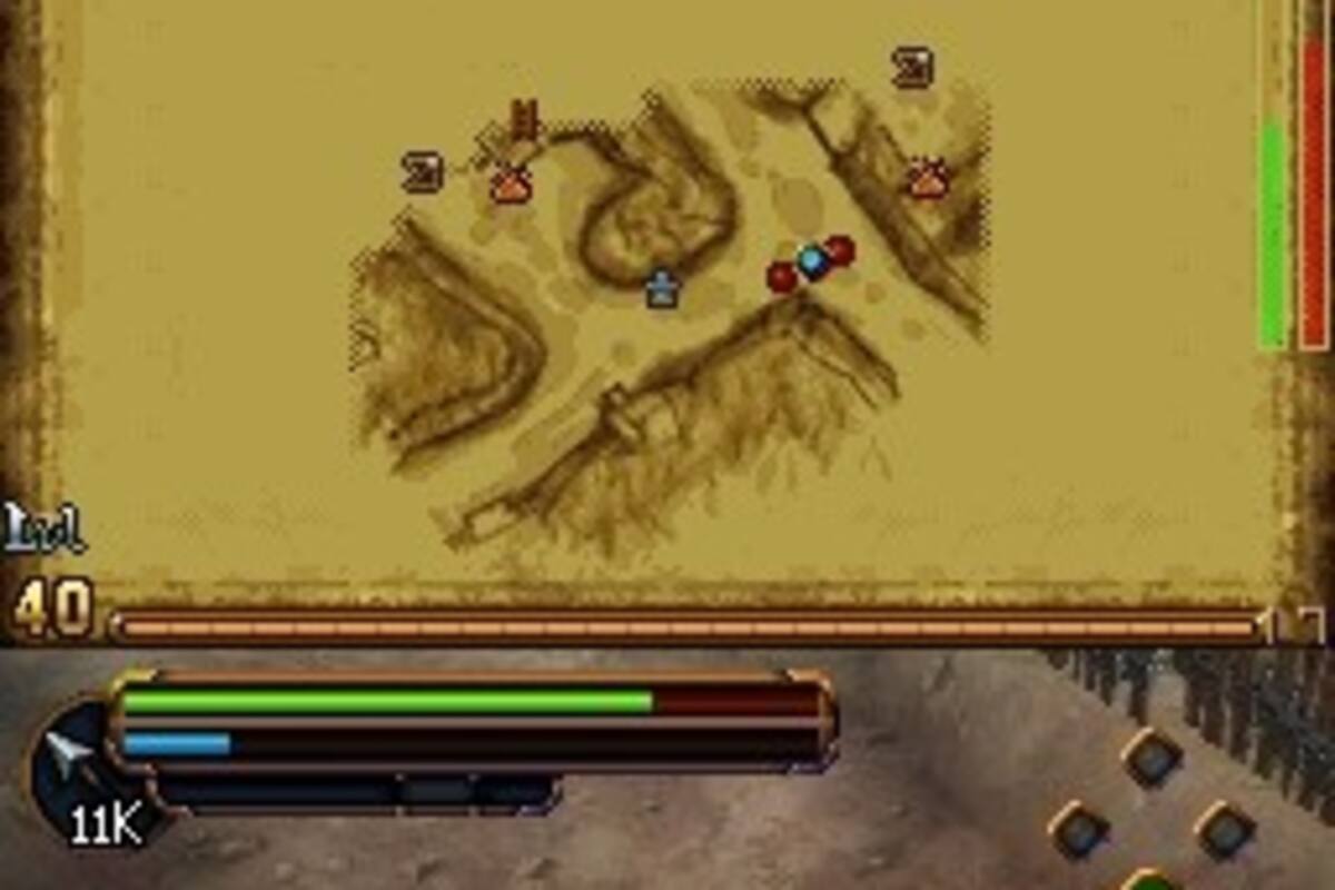 The Lord of the Rings: Aragorn's Quest: Versión DS