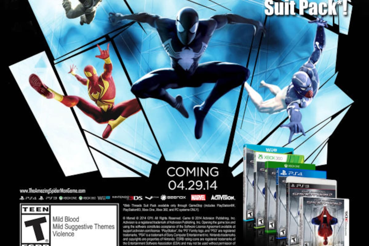 Videojuego de The Amazing Spider-Man 2 tiene fecha de salida