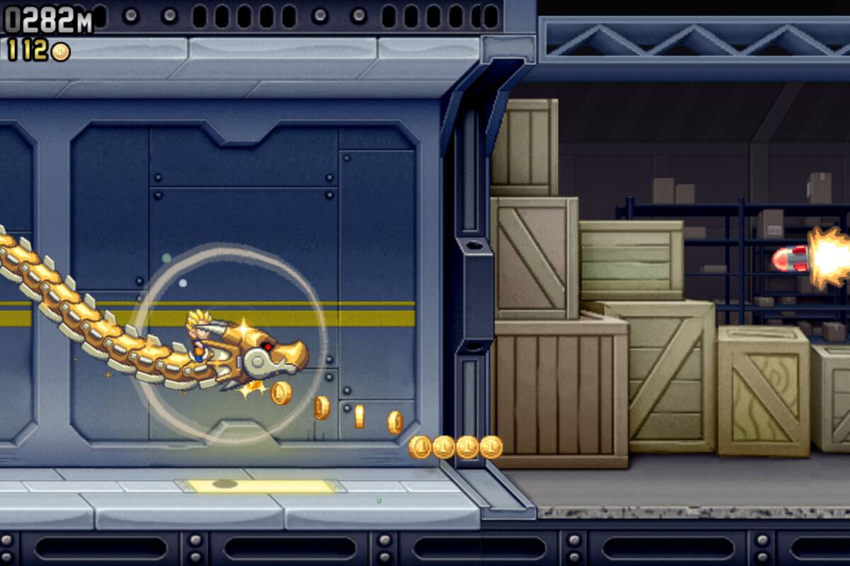 Jetpack Joyride alcanza el millón de descargas en PSN