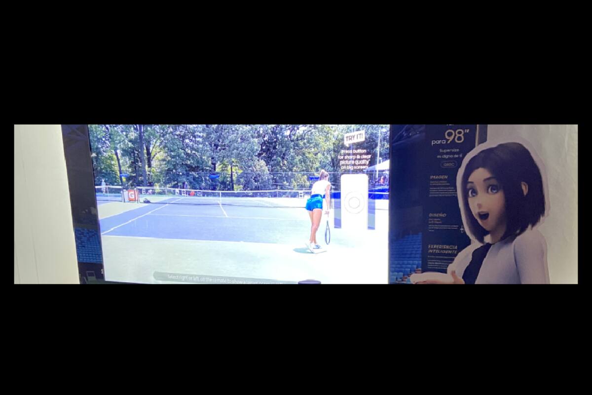 Samsung presenta su enorme pantalla QLED de 98 pulgadas