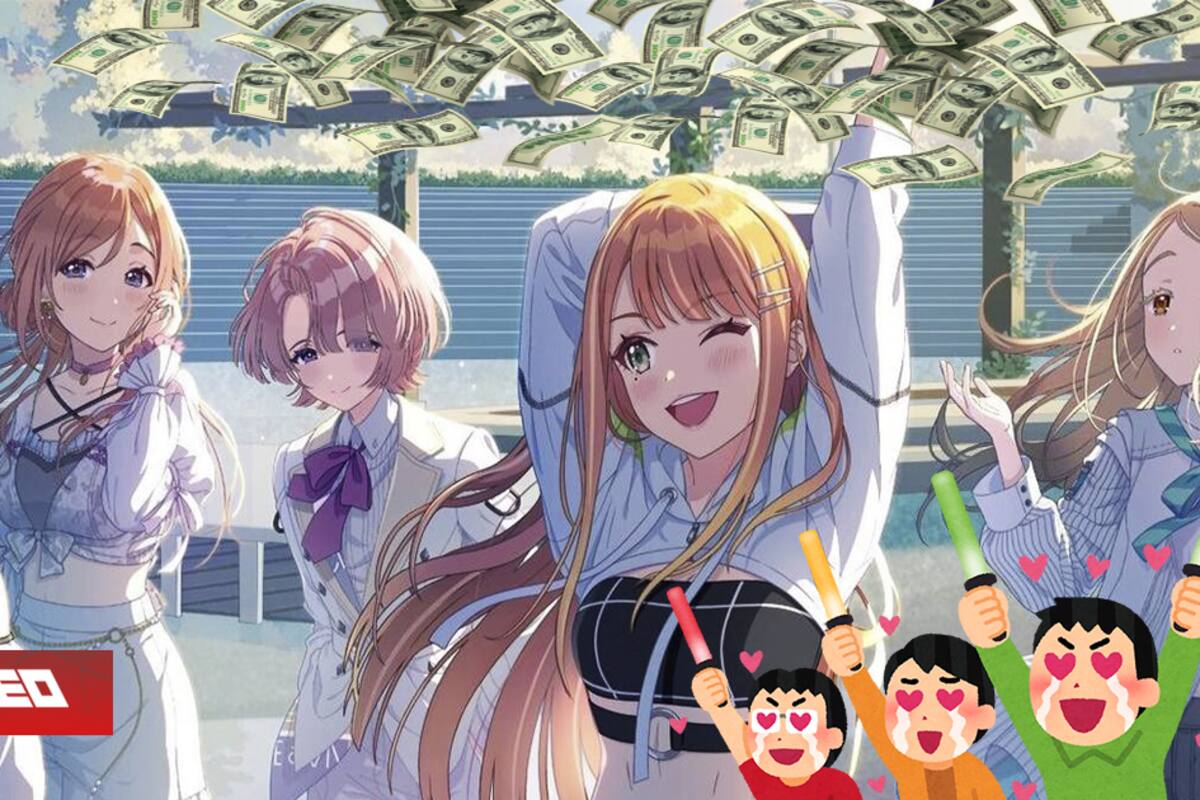 Desarrollador japonés registra un crecimiento del 6214% en sus ganancias gracias al éxito de su juego de Idols