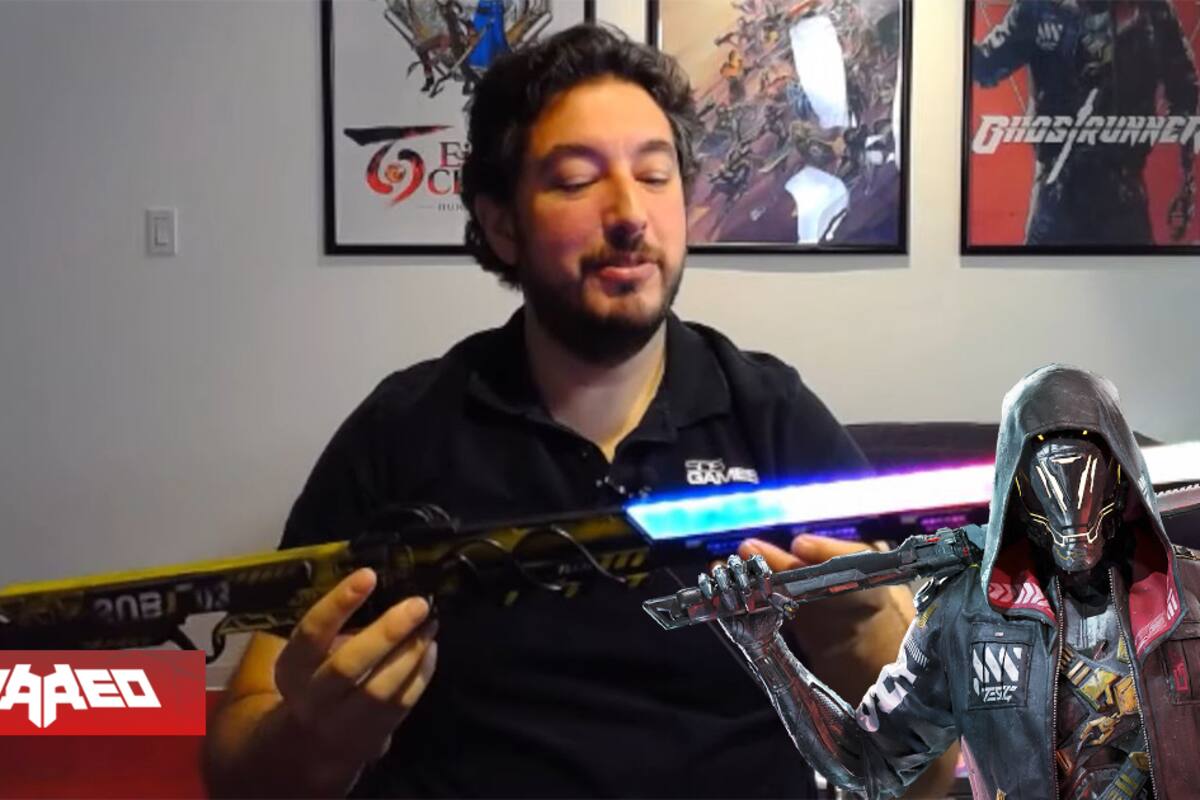 Creadores de Ghostrunner regalarán una Katana RGB real inspirada en el juego al ganador de su torneo de speedrun