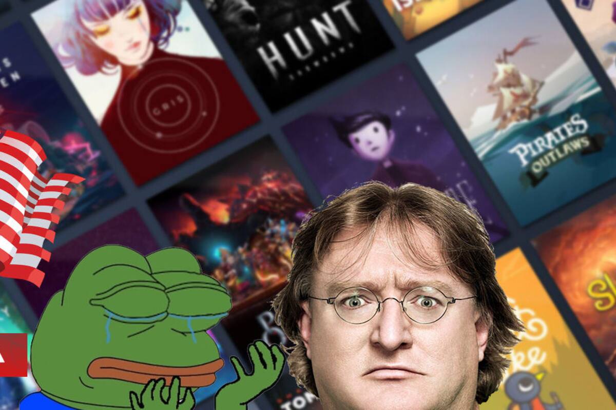 Valve es acusado de ser un refugio para el discurso de odio en STEAM, y más de la mitad de las denuncias son contra "Pepe the Frog"