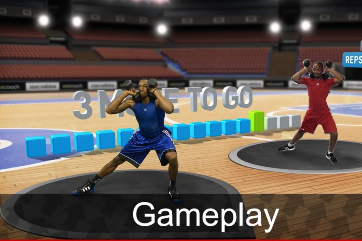 Adidas miCoach: Gameplay