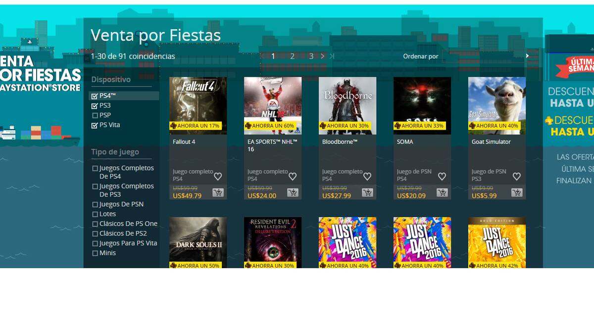 Adquiere Fallout 4 y Bloodborne a precio reducido