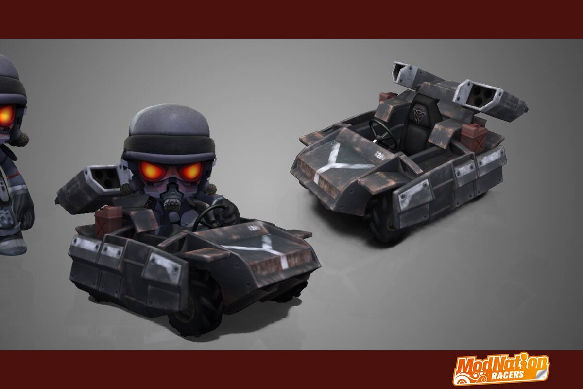 Los Helghast invaden ModNation Racers