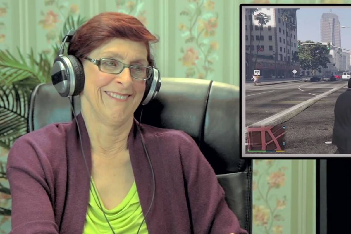 Abuelitos se portan mal en GTA V