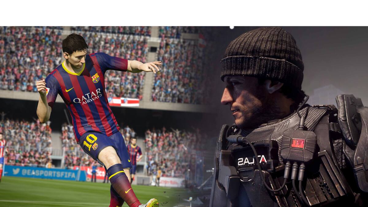 Advanced Warfare y FIFA 15 se tomaron el podio esta semana